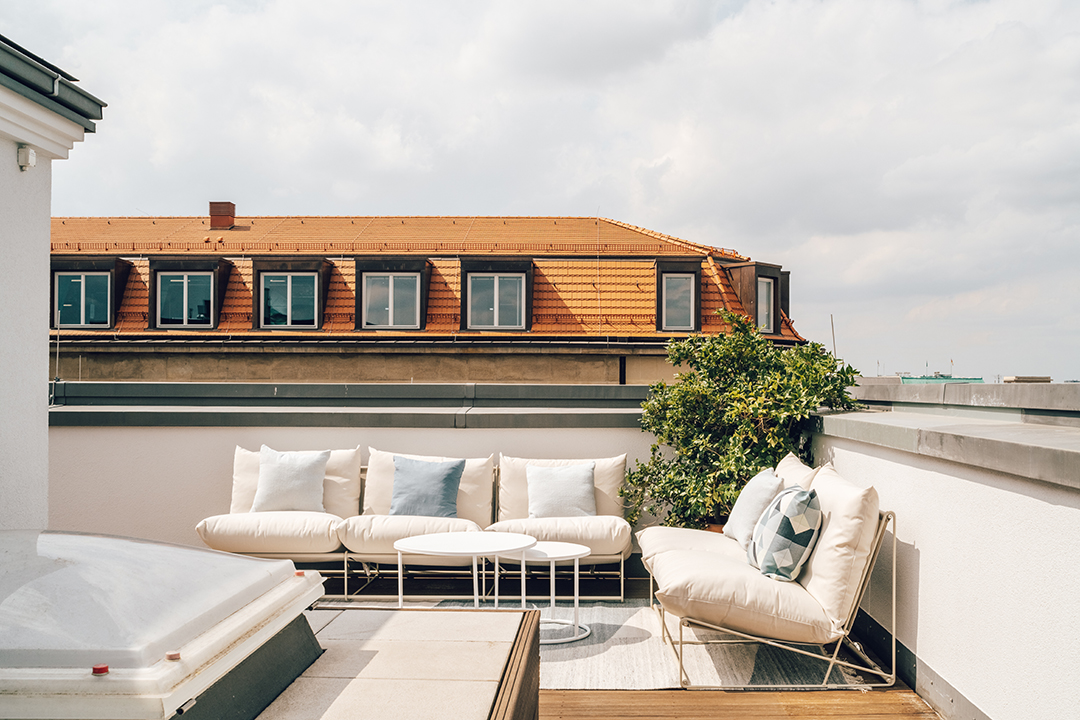Historic yet nuanced penthouse towering above the sights of Berlin