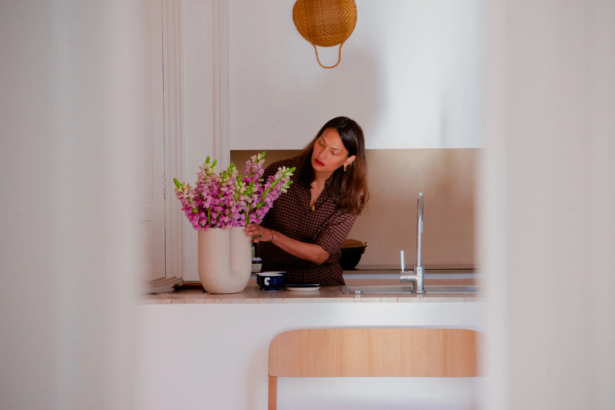 Rose Chalalai Singh's Parisian workspace