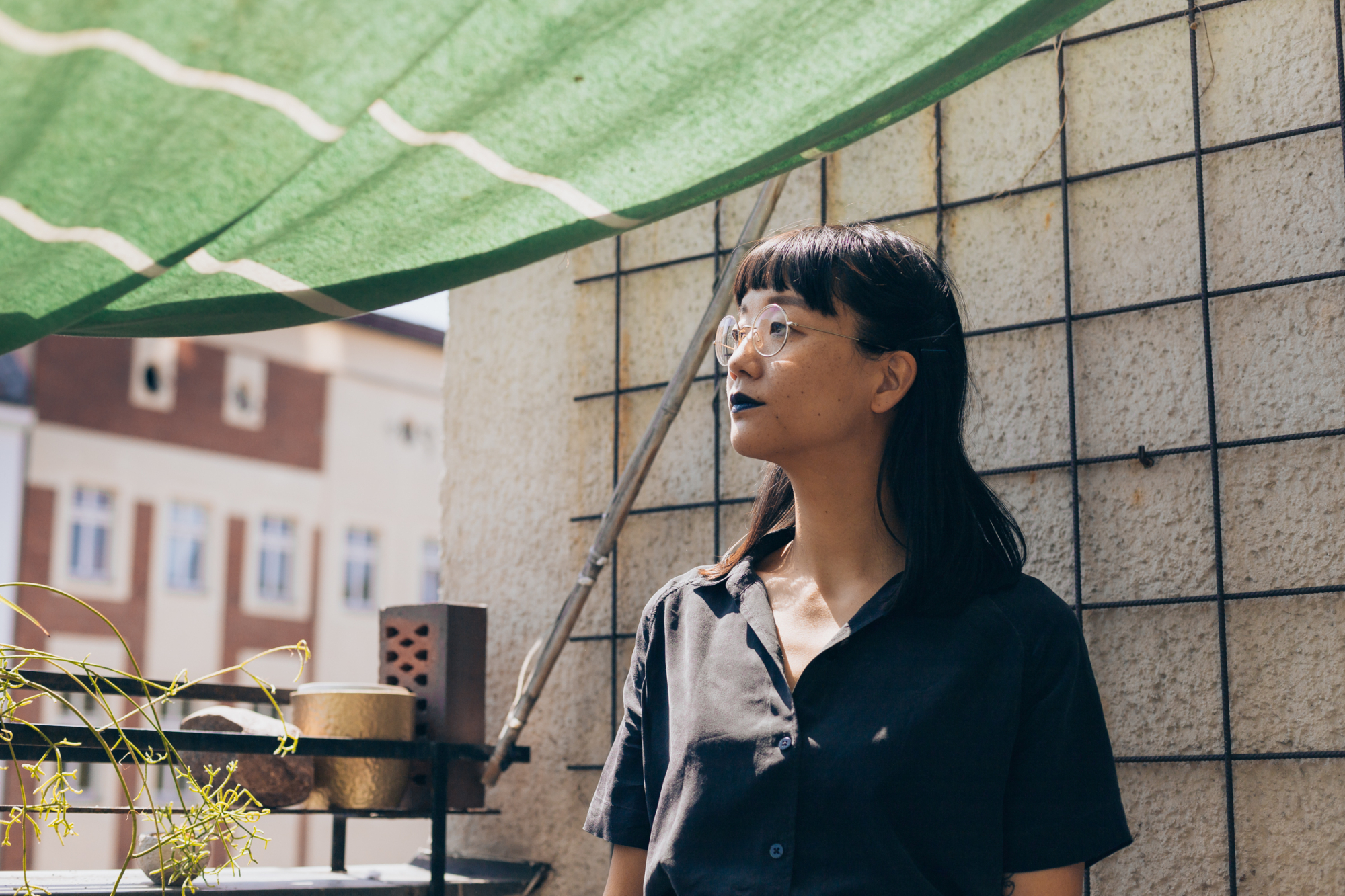 Expressing rage through angles and pie charts with Berlin-based artist Christine Sun Kim