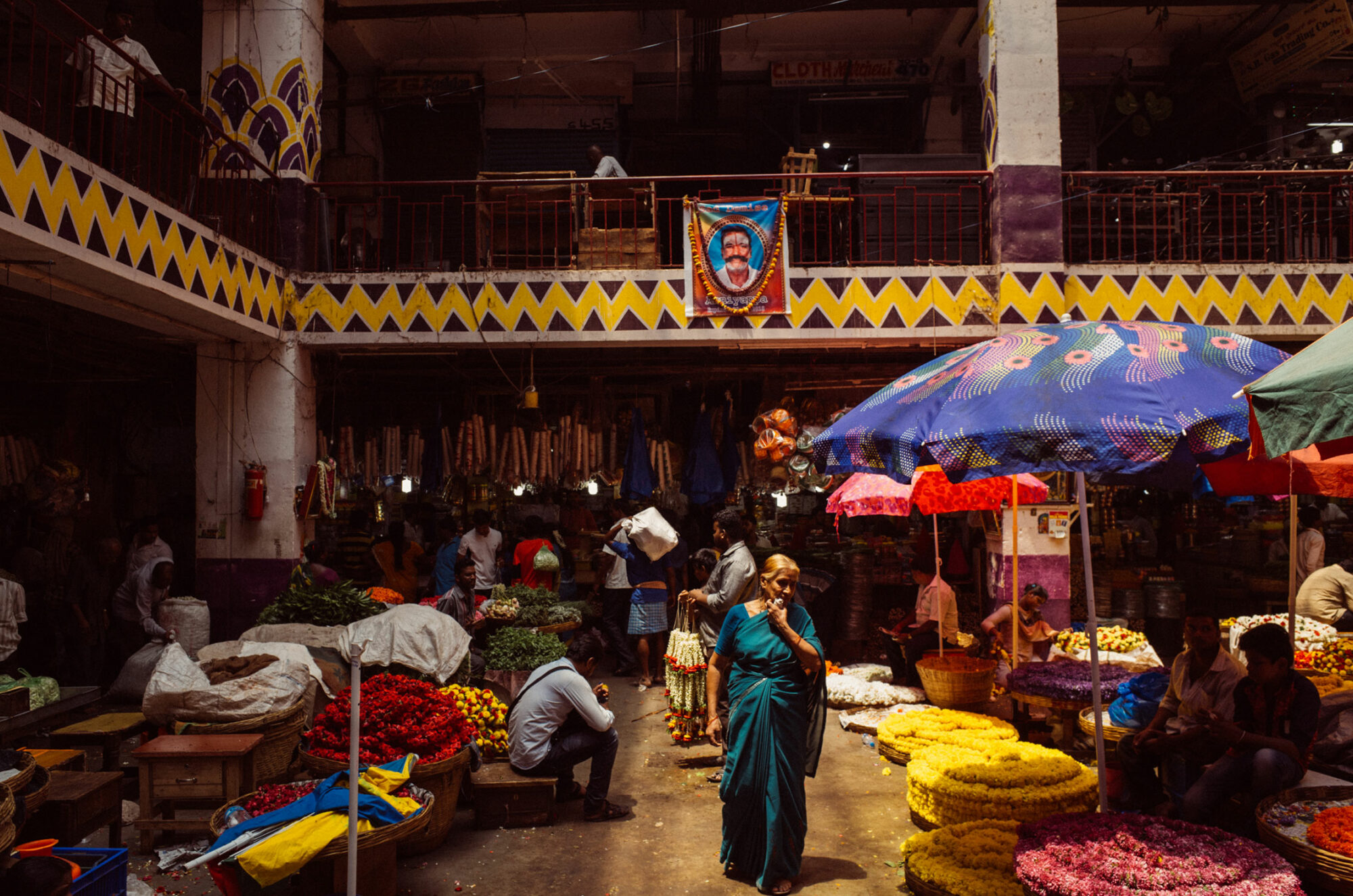 Discover India’s local trade with point-of-view camerawork in the Krishna Rajendra Market
