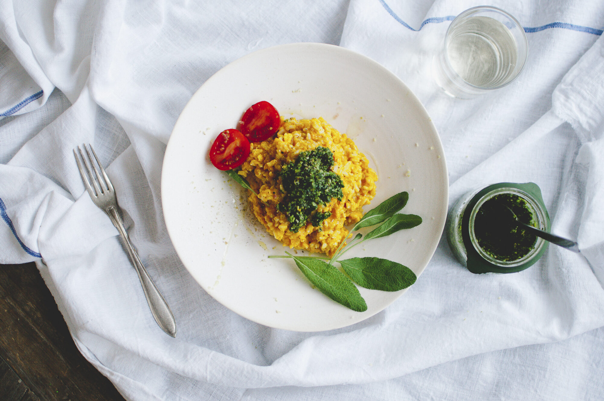 FvF Cooks in Stockholm: Orange-Hued Risotto