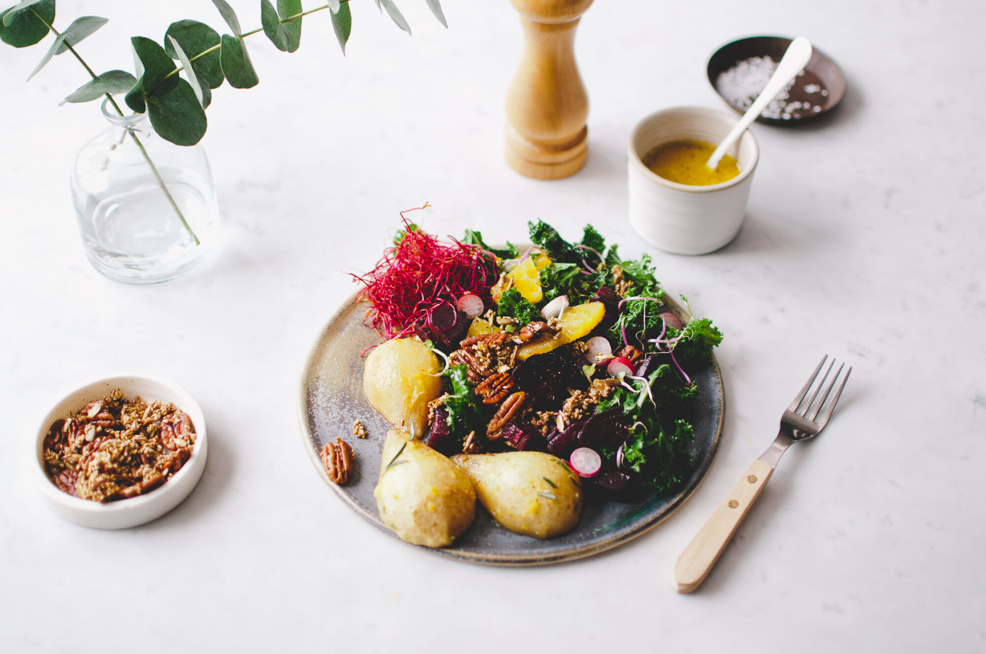 FvF Cooks in Stockholm: Roasted Pear Salad