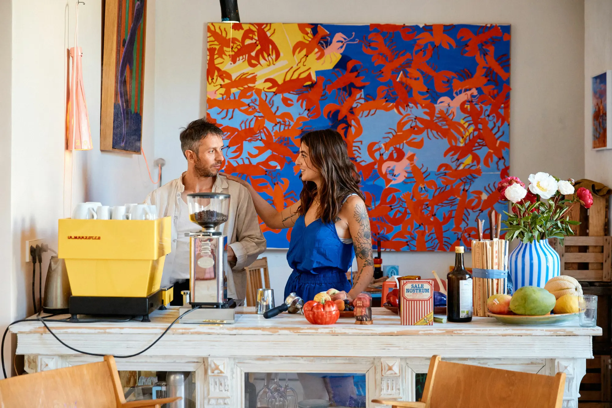 Johanna Dumet & Manuel Wroblewski’s studio