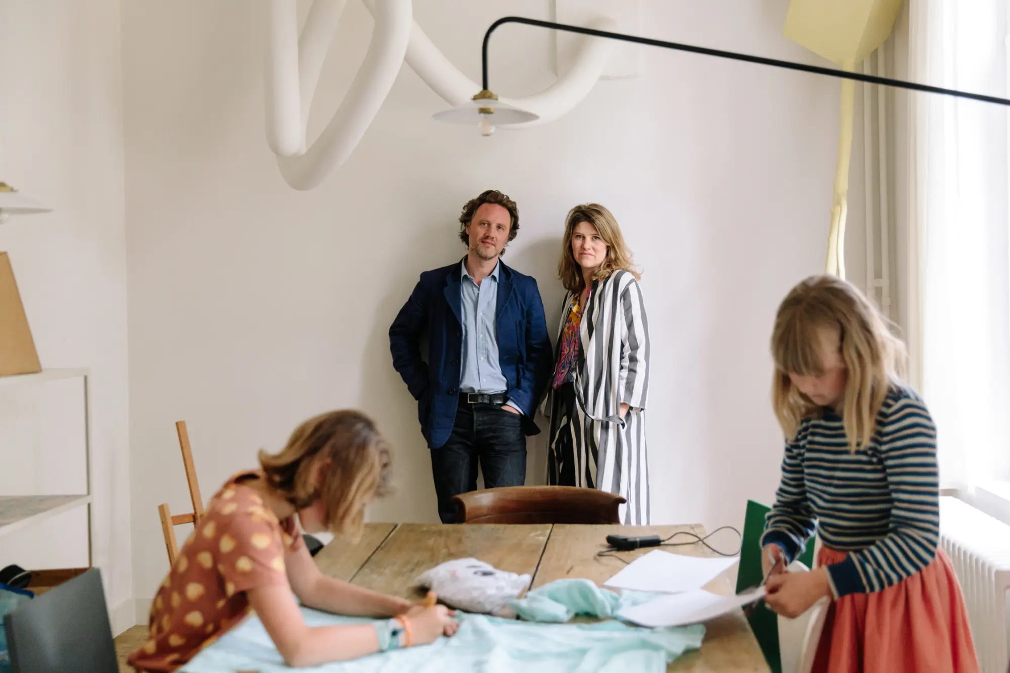 Belgian design duo Muller Van Severen construct poetic furniture rooted in surrealism