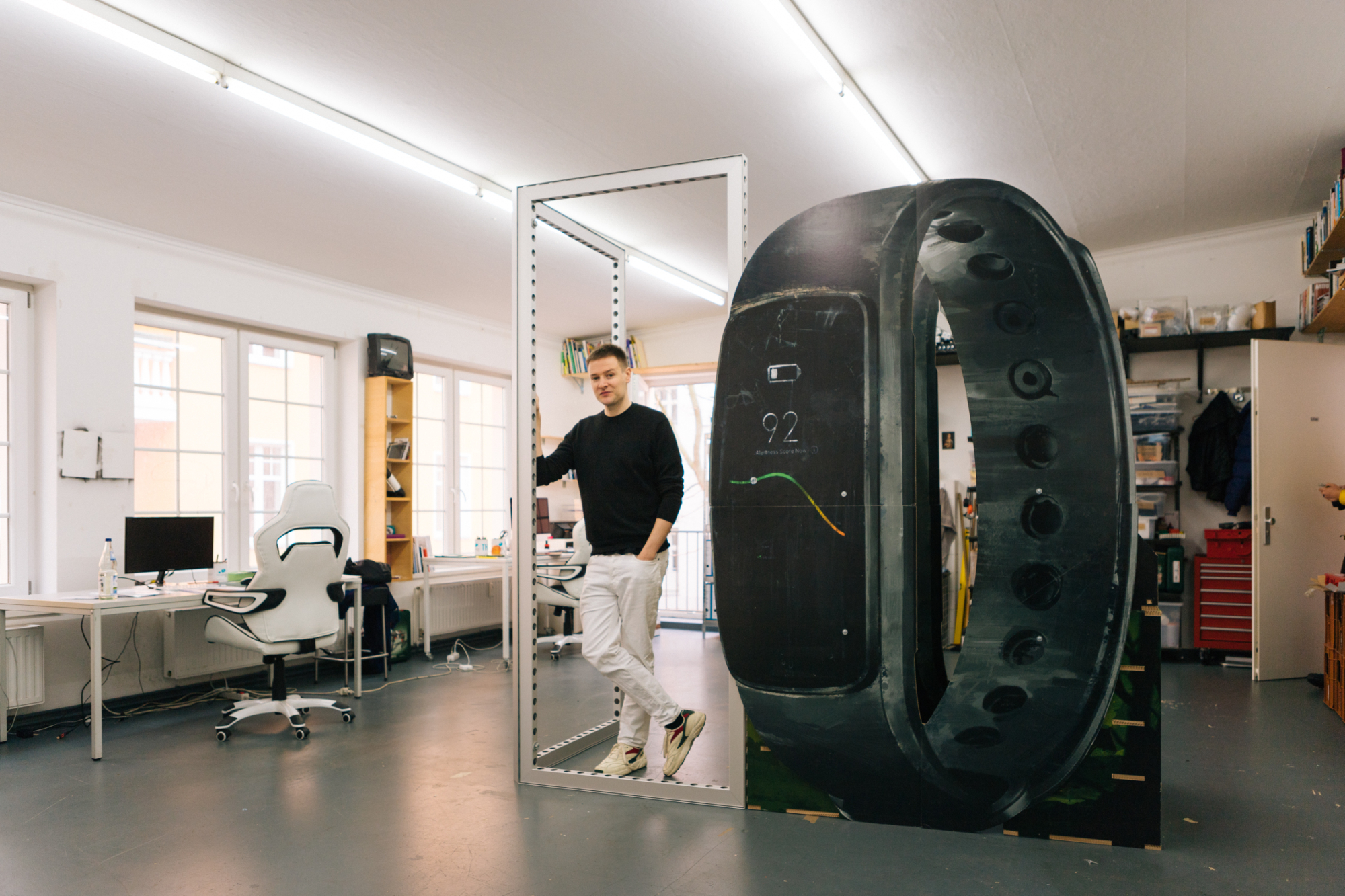 Sculptor Simon Denny on the material imprint of our data-driven economy